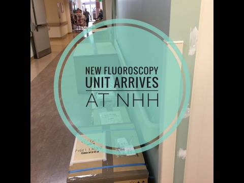 New Fluoroscopy Unit Arrives at NHH
