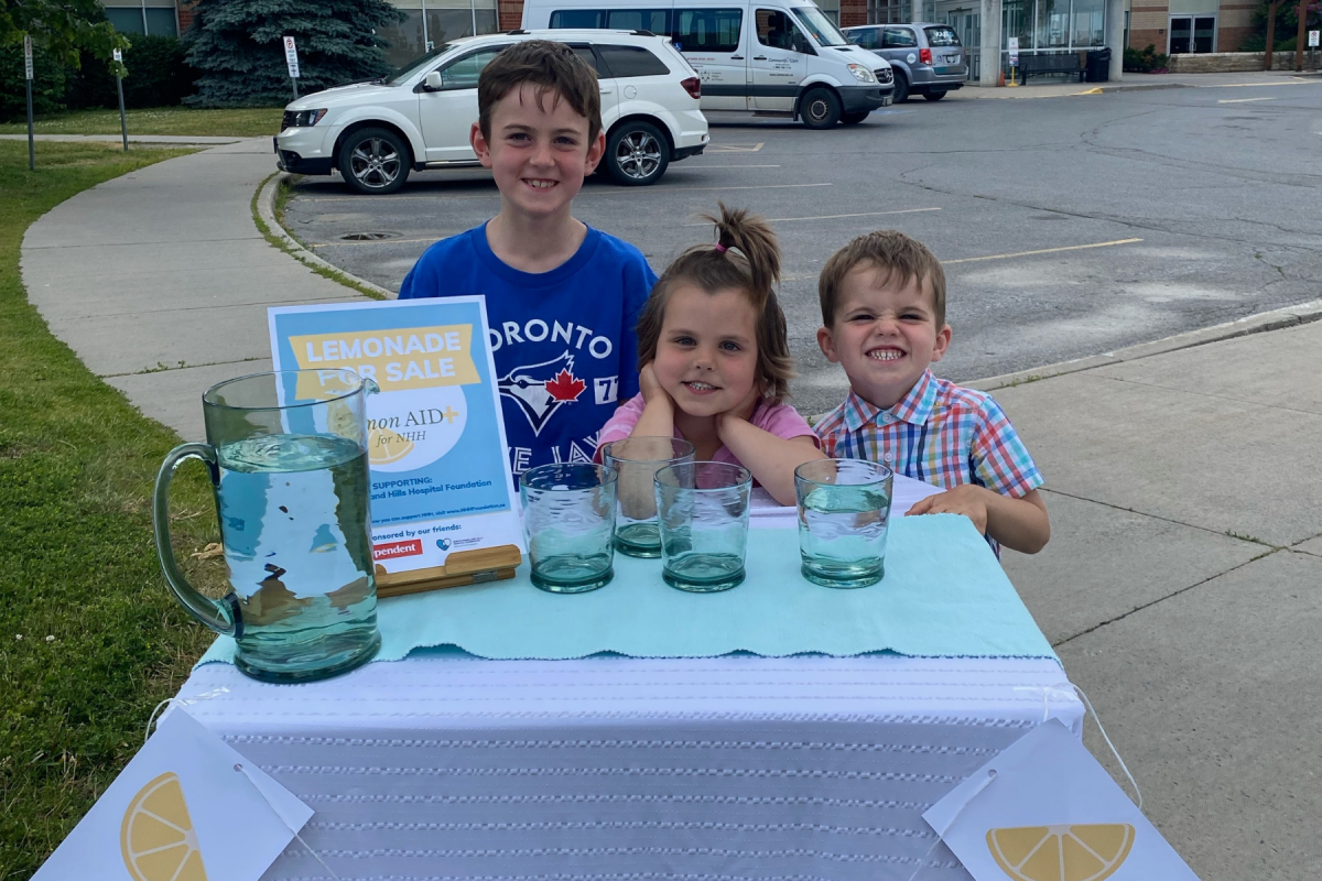 NHH Foundation Invites Community to Host Summer Lemonade Stands in Support of Hospital